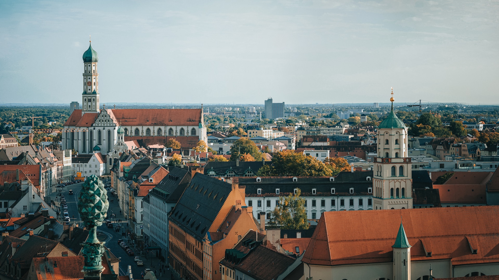 aerial view of city buildings during daytime